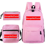 GeorgeNotFound Students Backpack Teenager Girls Boys School Bag