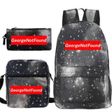 GeorgeNotFound Students Backpack Teenager Girls Boys School Bag