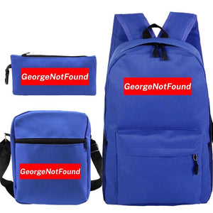 GeorgeNotFound Students Backpack Teenager Girls Boys School Bag