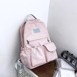 Waterproof Drawstring Pockets Backpack for Students