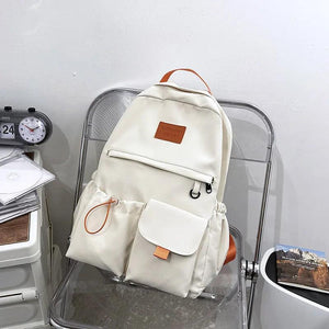 Waterproof Drawstring Pockets Backpack for Students