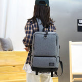 Men's Backpack Casual Business Laptop Backpack Male USB Socket