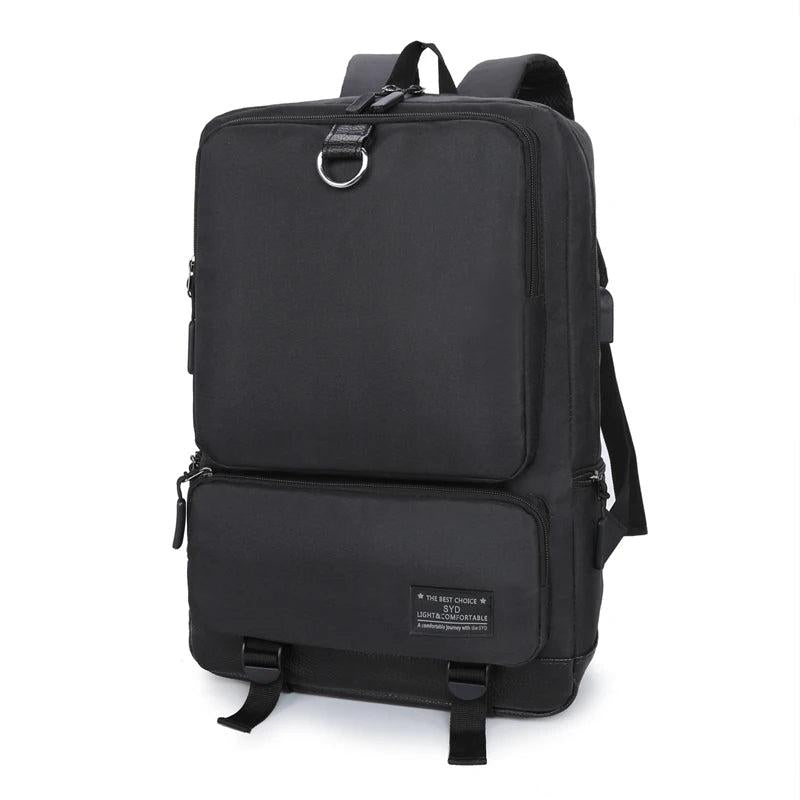 Men's Backpack Casual Business Laptop Backpack Male USB Socket