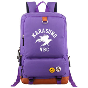Anime Haikyuu Print Backpacks Teenager Boys Girls Bookbag School Bag Mochila