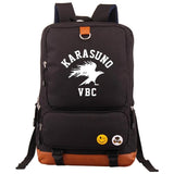 Anime Haikyuu Print Backpacks Teenager Boys Girls Bookbag School Bag Mochila