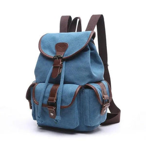 Lady Canvas Travel Backpack Casual Bag