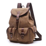 Lady Canvas Travel Backpack Casual Bag