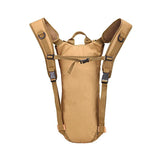 Khaki Hiking Backpack Set with 2.5L Water Bladders