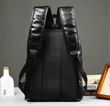 ETN BAG 081216 Leather Backpack Student School Bag