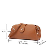 Retro Mini Shoulder Bag Crossbody Multi-pocket Wallet Leather Handbag