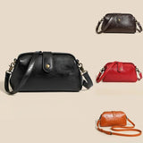 Retro Mini Shoulder Bag Crossbody Multi-pocket Wallet Leather Handbag