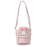 Cartoon Backpack Small PU Leather Shoulder Messenger Bag for Girl