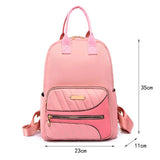 Women Casual Shoulder Bag Waterproof Backpack