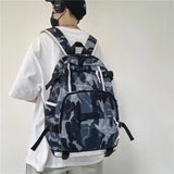 Ladies Men Backpack Laptop Book Bag School Bag Female Women Backpacks