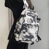 Ladies Men Backpack Laptop Book Bag School Bag Female Women Backpacks