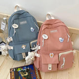 Small Fresh Girl Backpack for Junior High School