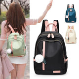 Oxford Cloth Backpack Women Casual Waterproof Travel Backpack