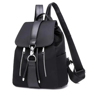 Casual Backpack School Nylon Women Bag Knapsack