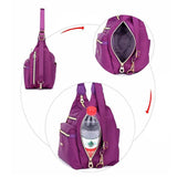 Women Dual-Use Backpack Waterproof Outdoor Shoulder Bag