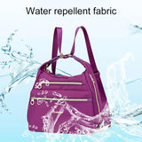 Women Dual-Use Backpack Waterproof Outdoor Shoulder Bag