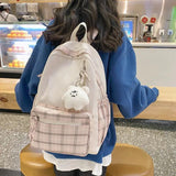 Nylon Waterproof Anti-theft Women Backpacks Schoolbags For Girls