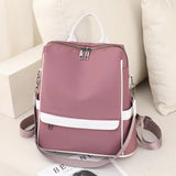 Large Capacity Backpacks for Women Pure Oxford Bagpack High Waterproof Travel Ru