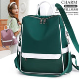 Large Capacity Backpacks for Women Pure Oxford Bagpack High Waterproof Travel Ru