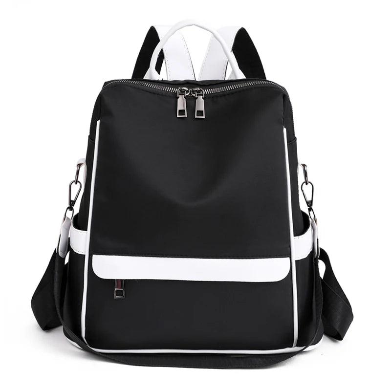 Large Capacity Backpacks for Women Pure Oxford Bagpack High Waterproof Travel Ru