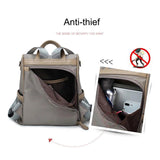 Women's Oxford Backpack Large Capacity Bag
