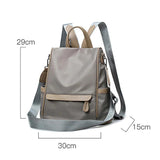 Women's Oxford Backpack Large Capacity Bag