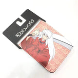 Inuyasha Sesshoumaru Short Wallet Student PU Purse Cosplay Gift