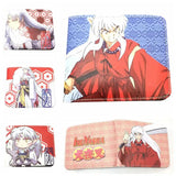 Inuyasha Sesshoumaru Short Wallet Student PU Purse Cosplay Gift