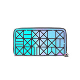 Geometric Women's Wallet Luminous Purse Bag