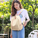 Waterproof Oxford Backpack Women Large Capacity Travel Bags School Bag Teenager