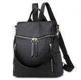 Women Leather School Backpack Women's Bag Backpack
