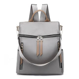 Women Leather School Backpack Women's Bag Backpack