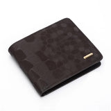 Men's Short Casual PU Leather Wallet
