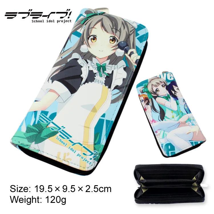 Lovelive Minami Kotori Long PU Wallet Honoka Purse