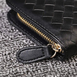 Large Capacity Leather Men's Wallet Clutch Bag