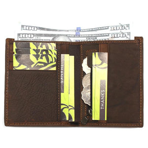 Men's Leather Lattice Wallet Real & Classical