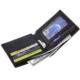 Kangaroo Kingdom Men Wallets Leather Short Wallet Male Pocket Leather Purse