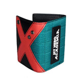 Tri-Fold Chain Women Men Wallet Purse 4044