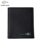 Kangaroo Kingdom Men's Leather Wallet Slim Purse Short