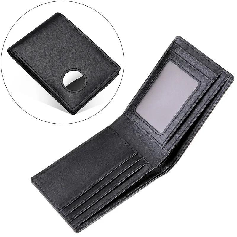 Men's RFID Leather Tracker Wallet Anti-Theft