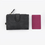 Women's Short Three-fold Wallet Student Small Fresh Capacity Wallet
