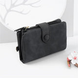 Women's Short Three-fold Wallet Student Small Fresh Capacity Wallet