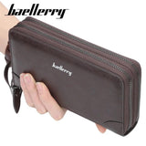 Men's Long Purse Business Large Capacity High Male Wallet