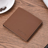 Men's Double-sided Inscription Photo Wallet Christmas Gift Wallets