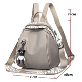 Geestock Letter Shoulder Strap Women Backpack Small Pendant