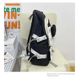 Nylon Large School Bags for Girl Laptop Backpacks Travel Rucksack